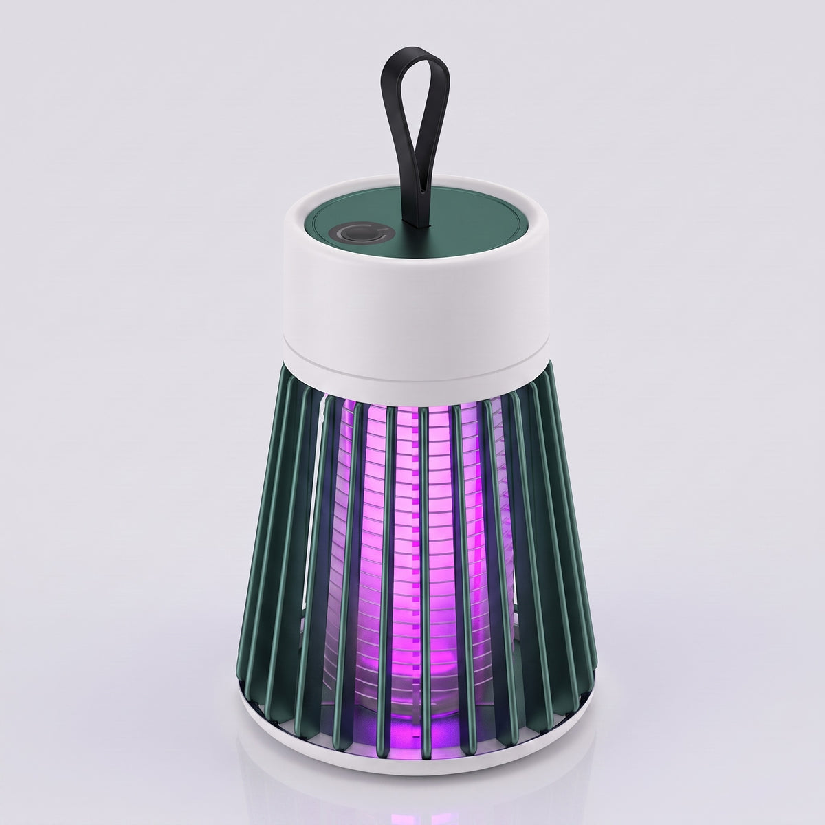 Lampe anti-moustique UV rechargeable, piege electrique vert