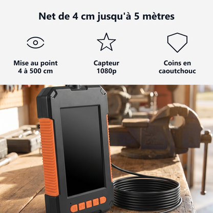 Net de 4 cm jusqu'à 5 mètres