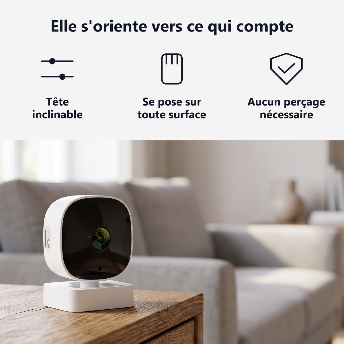 Elle s'oriente vers ce qui compte