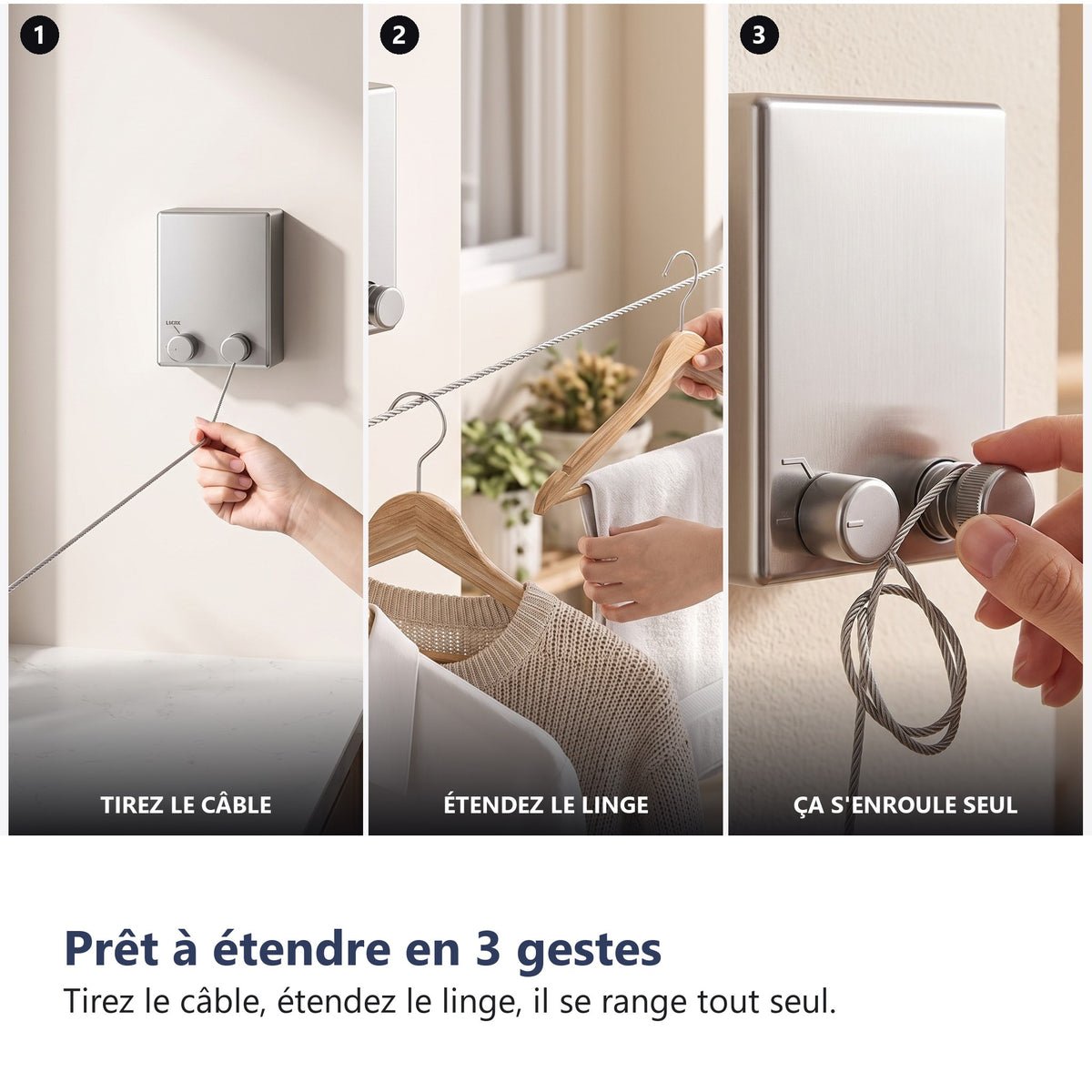 Prêt en 3 gestes