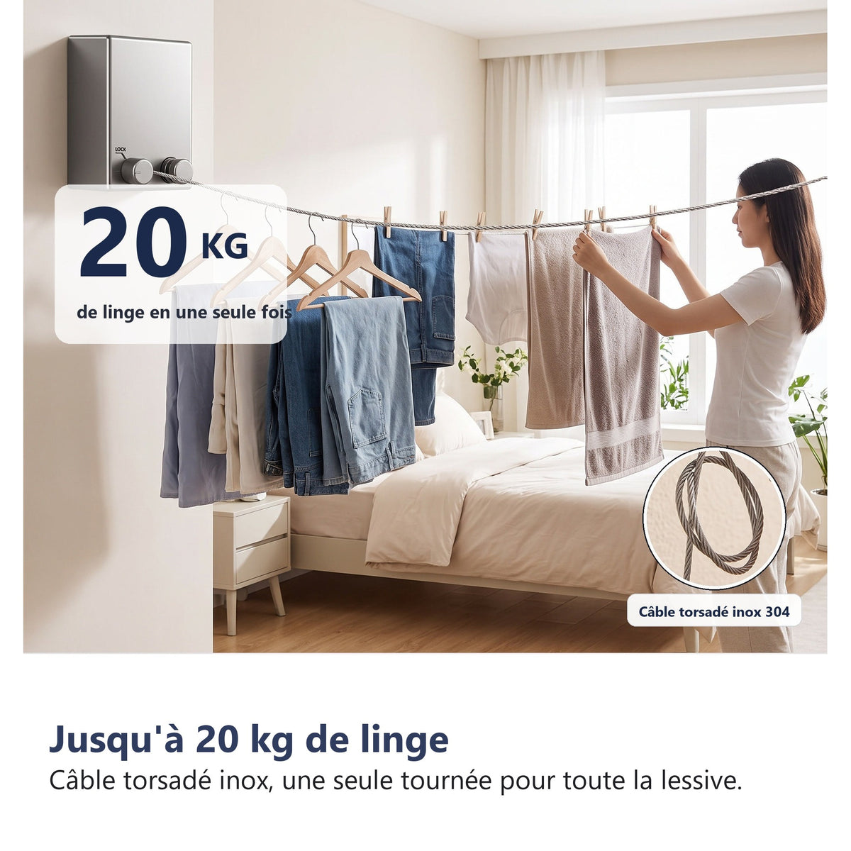 20 kg de linge