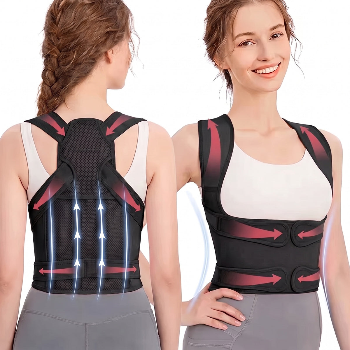 Correcteur de posture en gilet