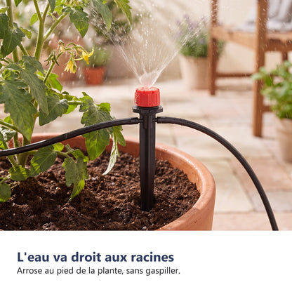 L'eau va droit aux racines