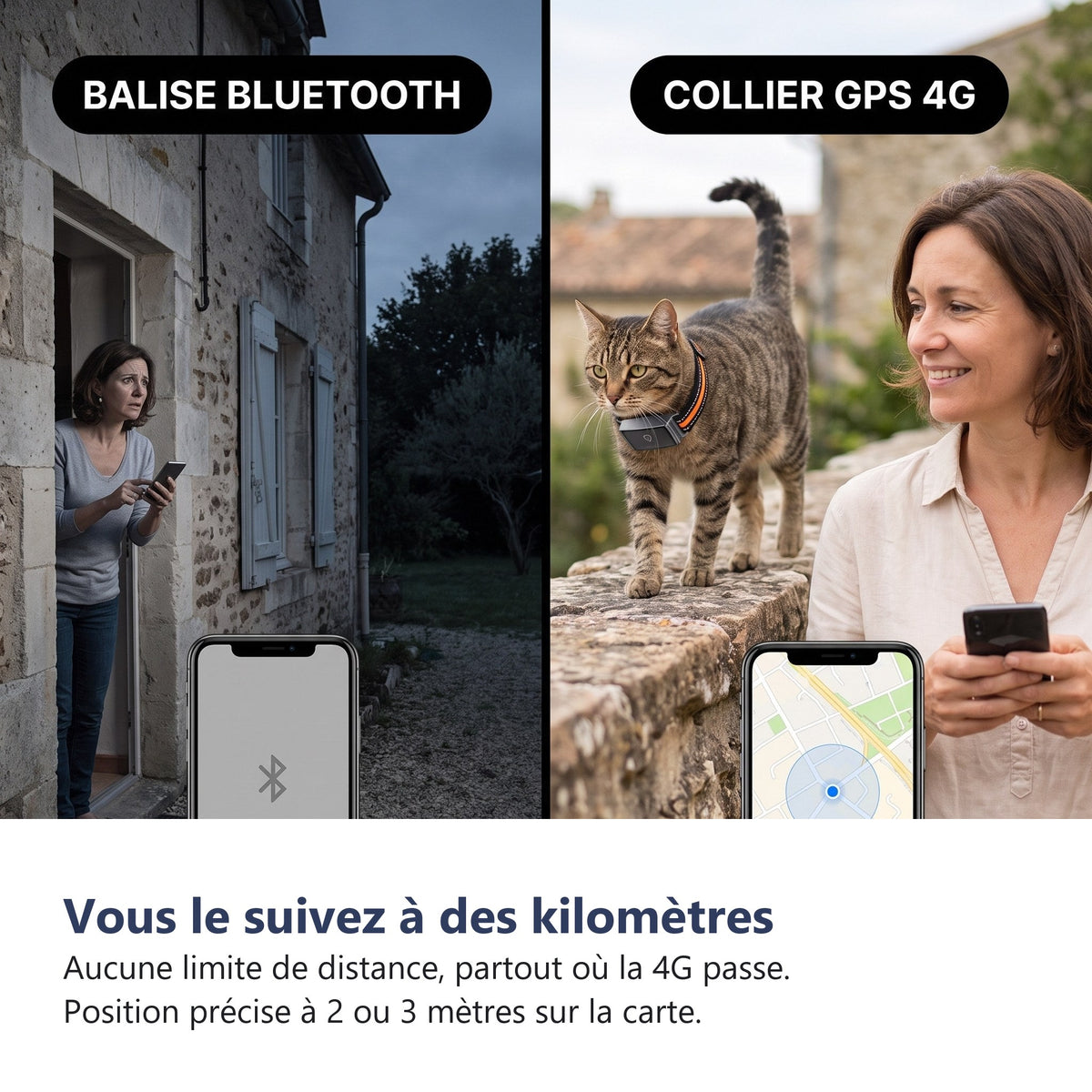 Vous le suivez a des kilometres, precis a 2 ou 3 metres