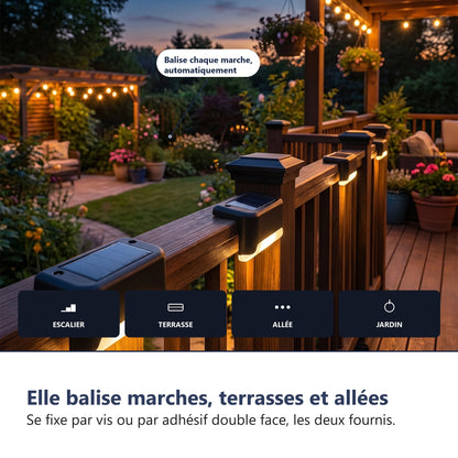 Balise marches, terrasses et allees
