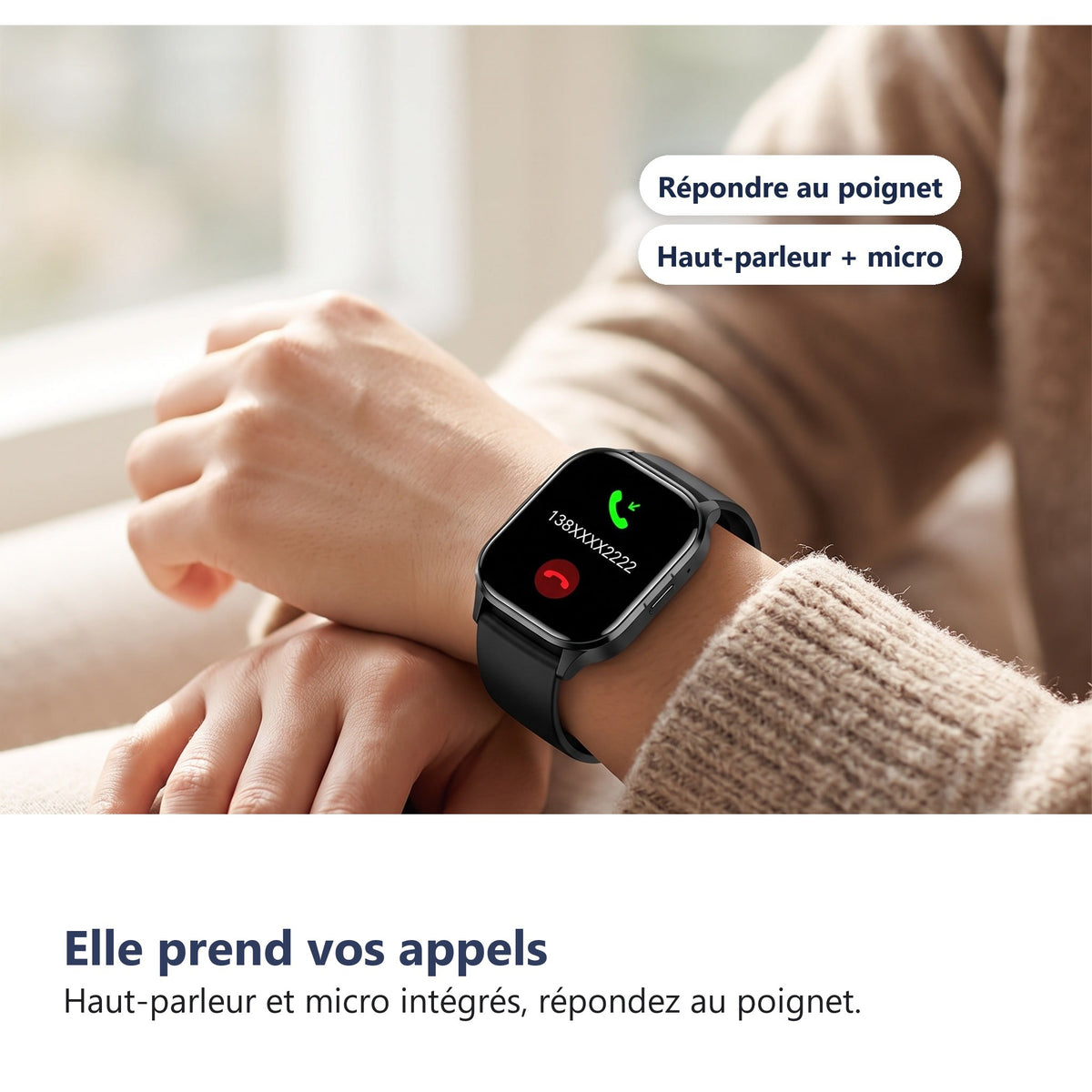 Appels au poignet