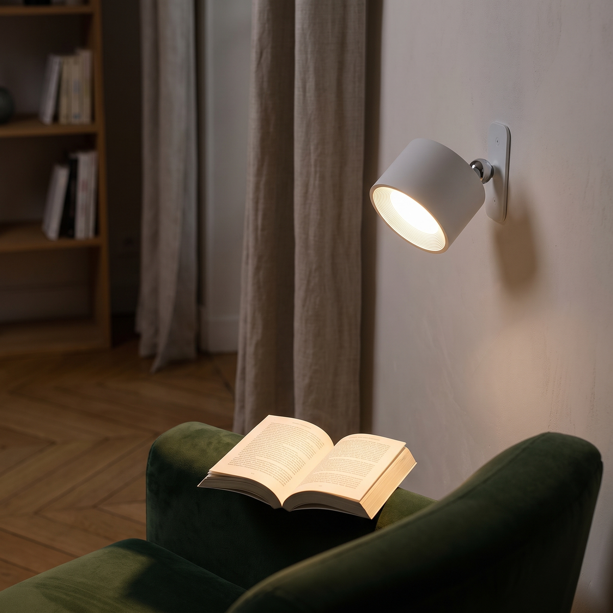 La lumière va exactement là où vous la voulez