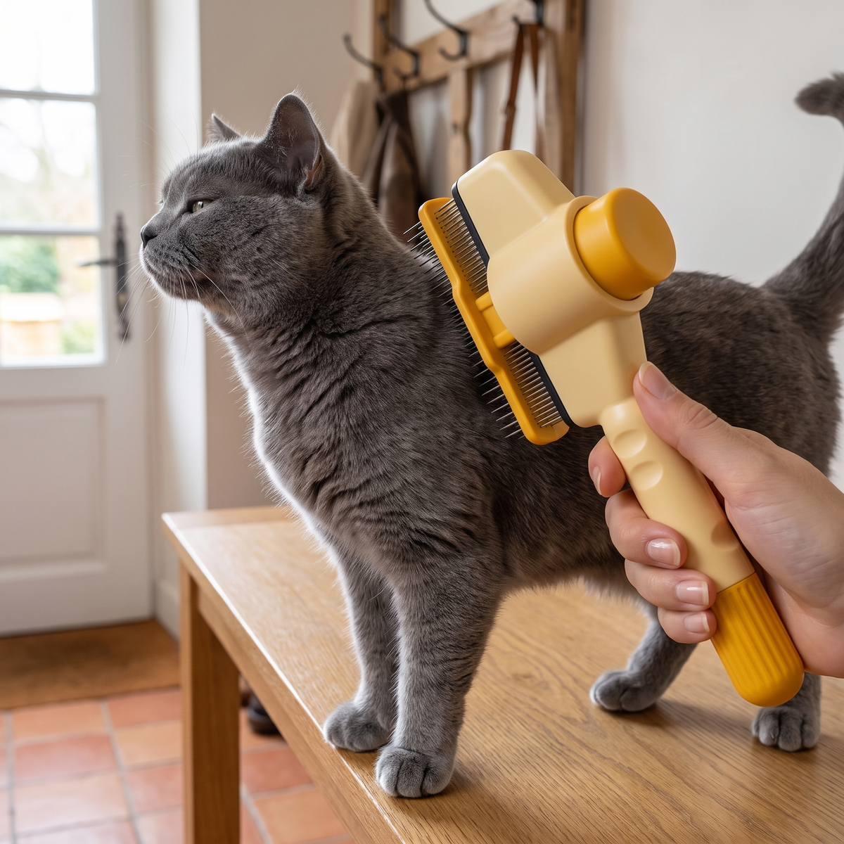 Le même outil pour un british et pour un maine coon