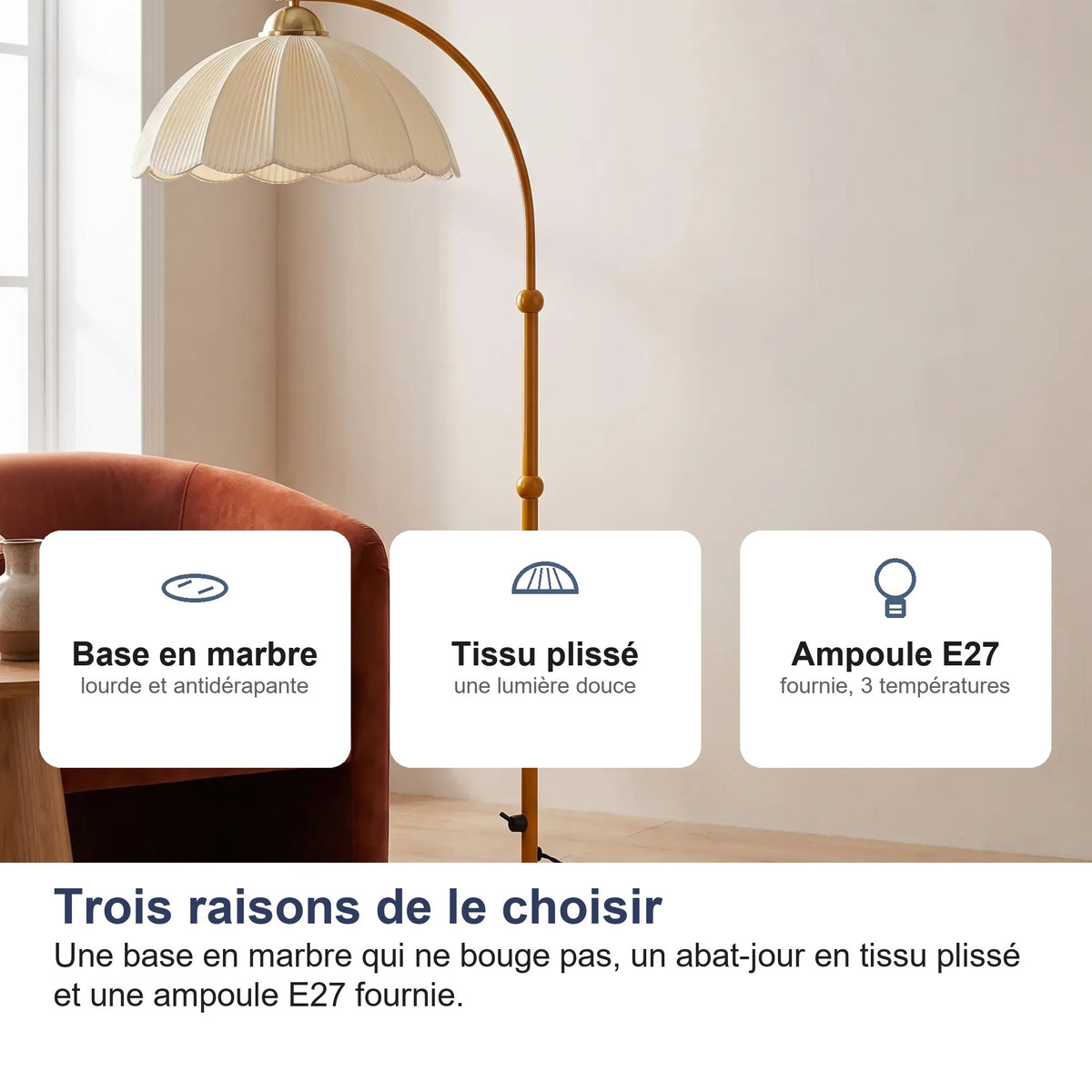 Trois raisons de le choisir