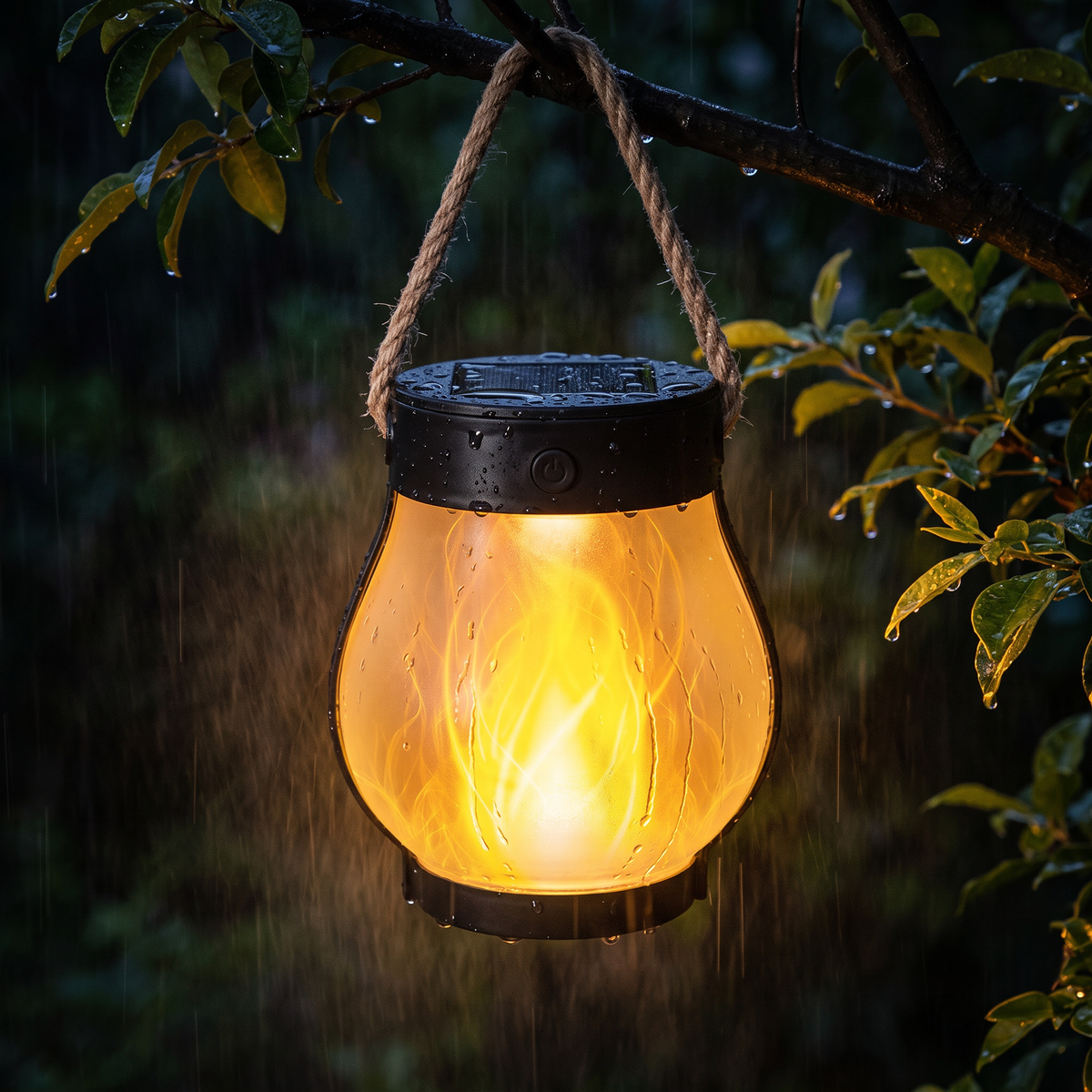Elle passe la nuit dehors, sous la pluie
