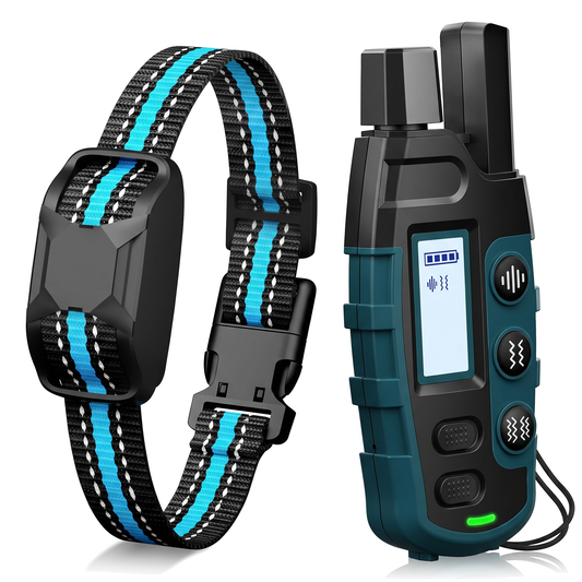 Collier anti-aboiement pour chien à télécommande, portée 3000 m