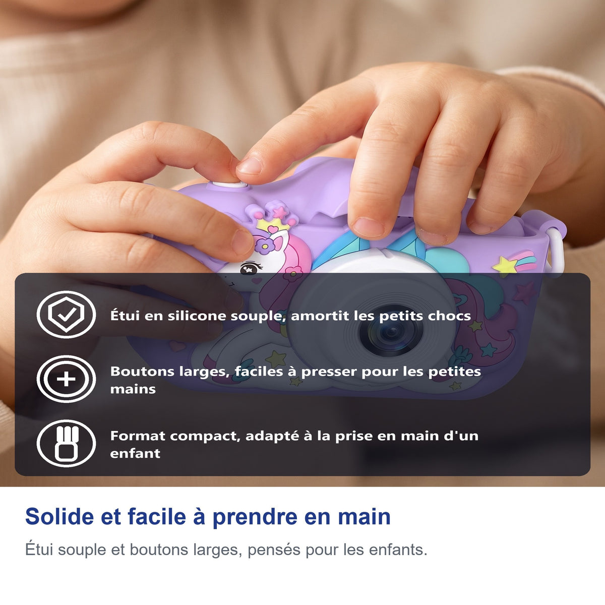 Solide et facile à prendre en main