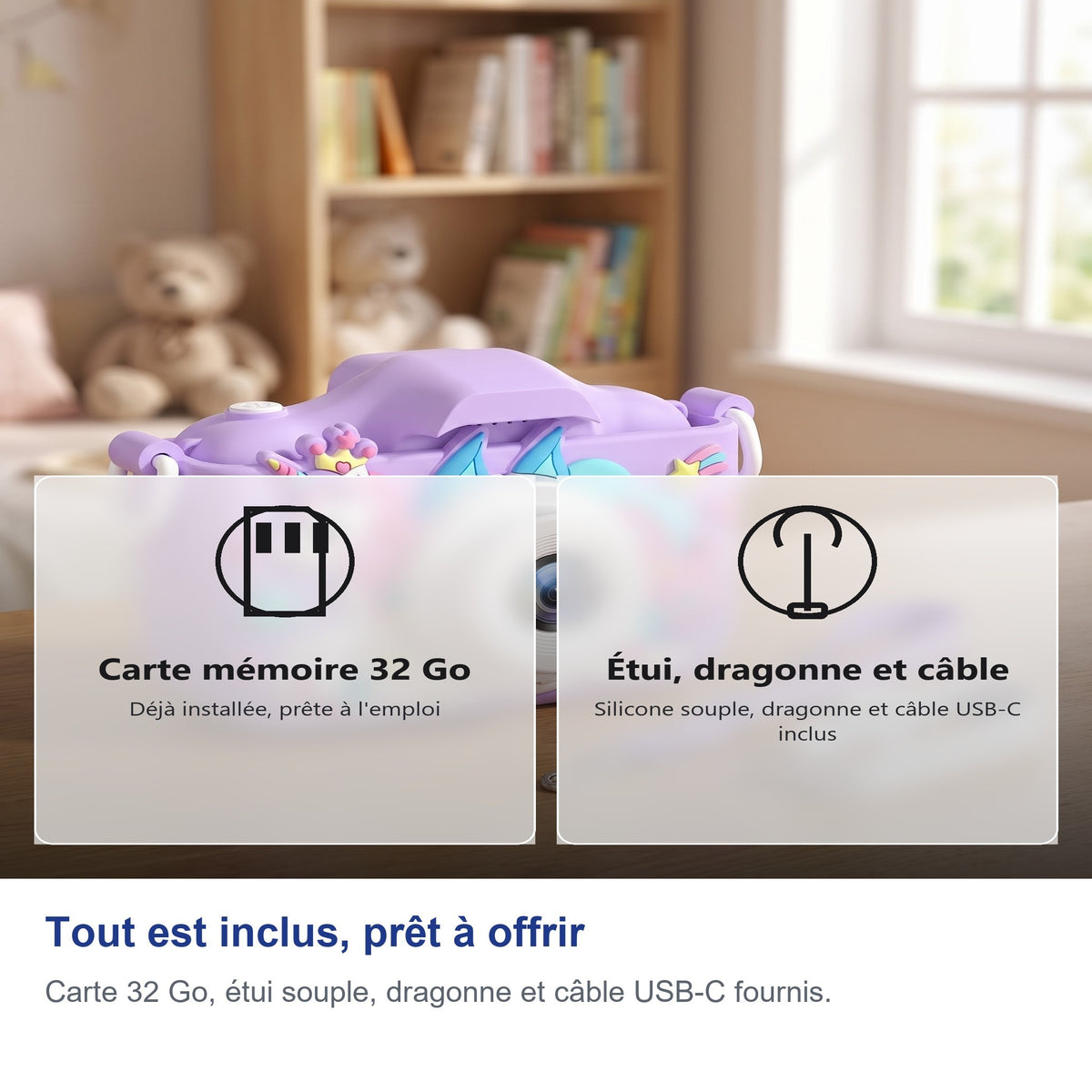 Tout est inclus, prêt à offrir