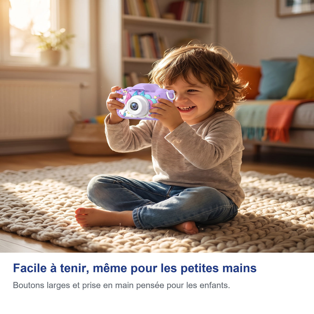 Facile à tenir, même pour les petites mains