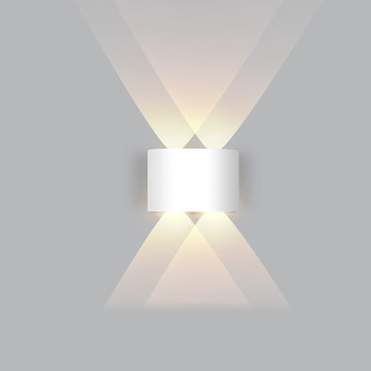 Applique blanc 4W, deux faisceaux, blanc chaud
