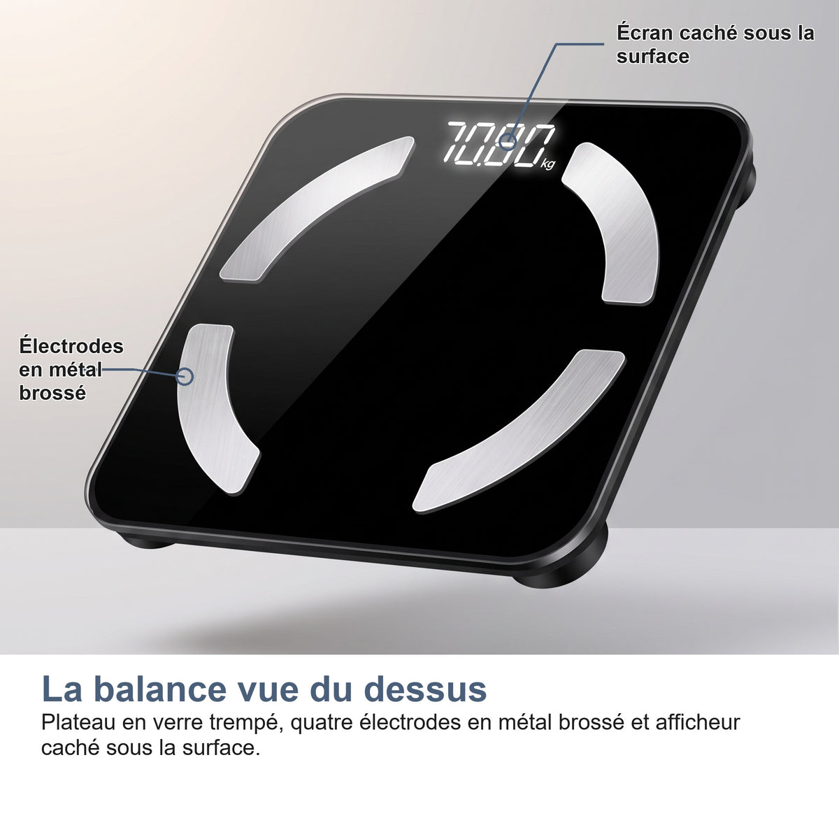 La balance vue du dessus