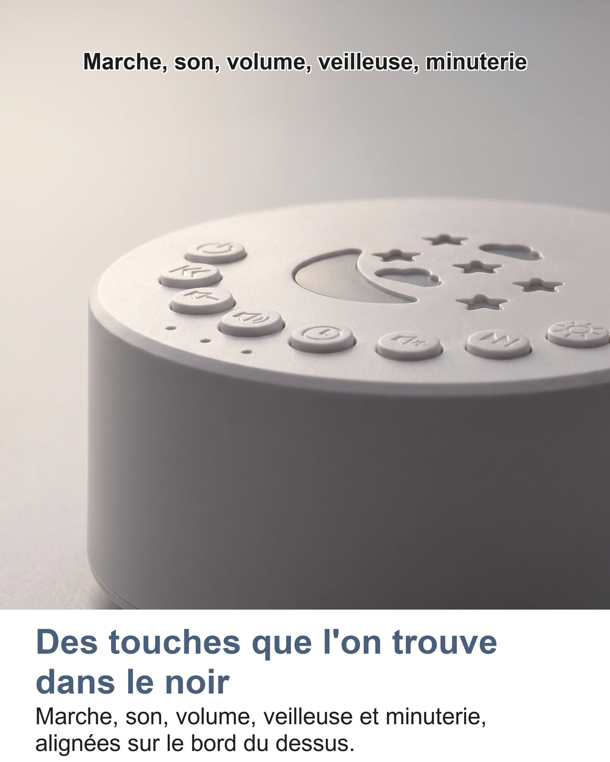 Des touches que l'on trouve dans le noir