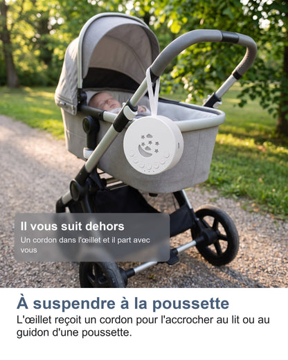 À suspendre à la poussette