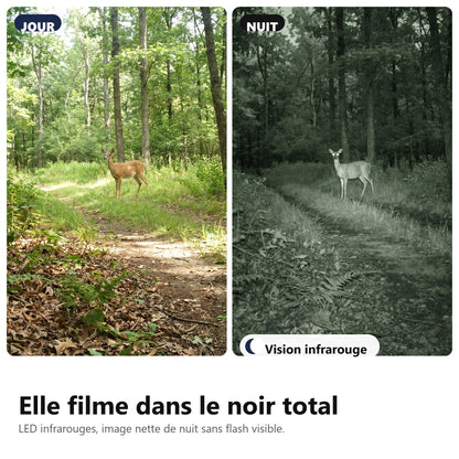 Elle filme dans le noir total