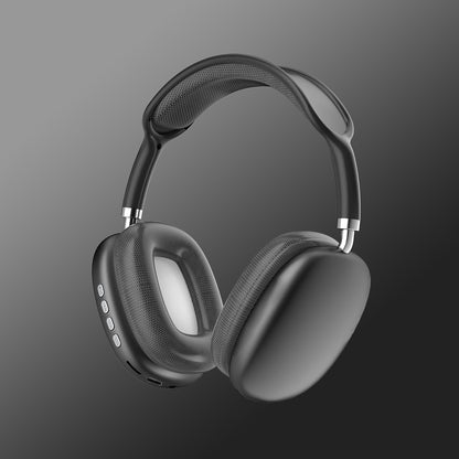 Casque sans fil Bluetooth circum-auriculaire, coloris noir