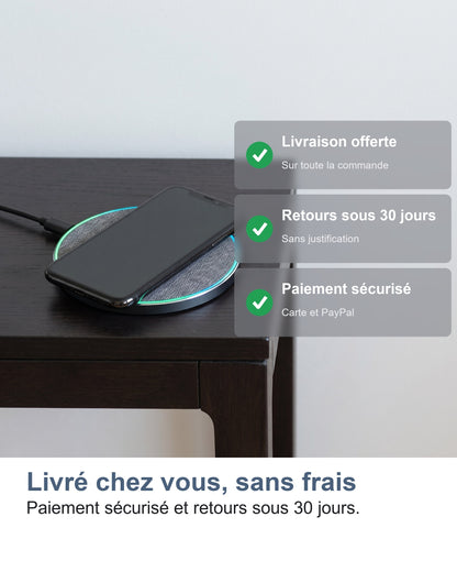 Livré chez vous, sans frais Paiement sécurisé et retours sous 30 jours.