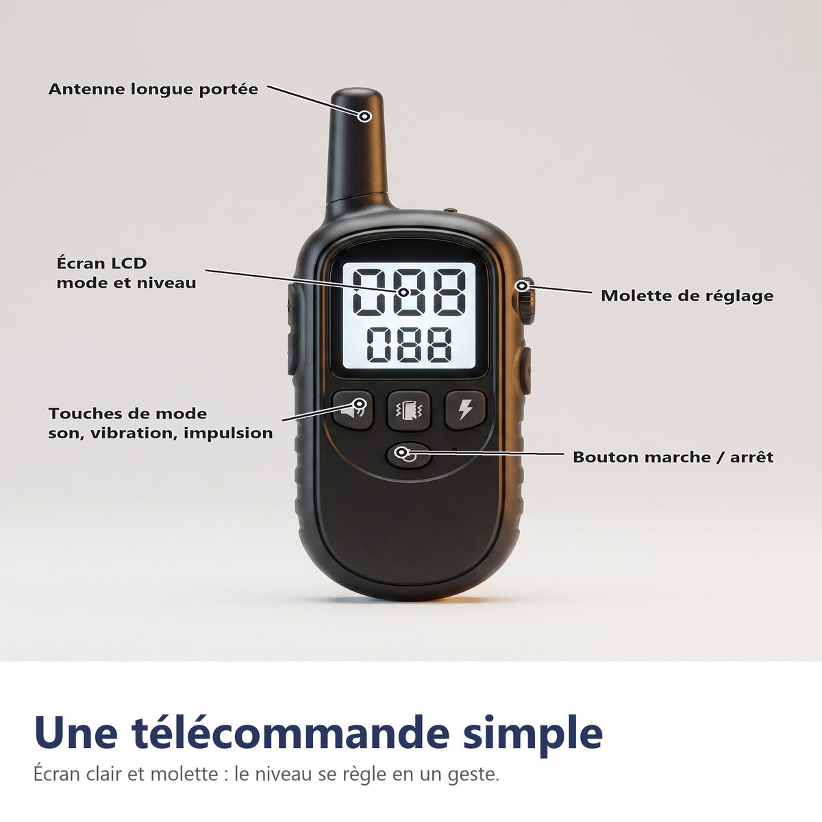 Une télécommande simple