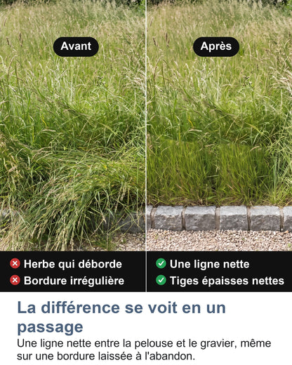 La différence se voit en un passage