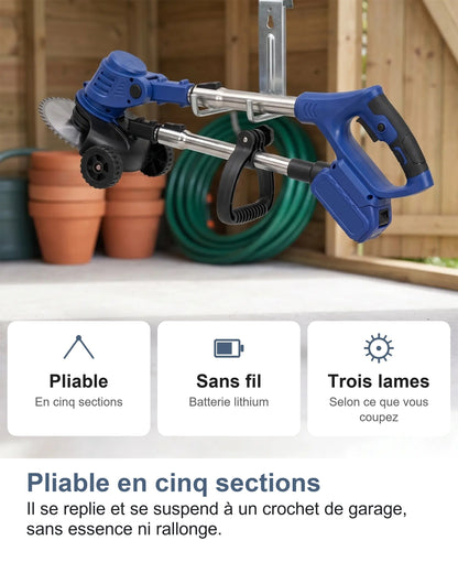Pliable en cinq sections