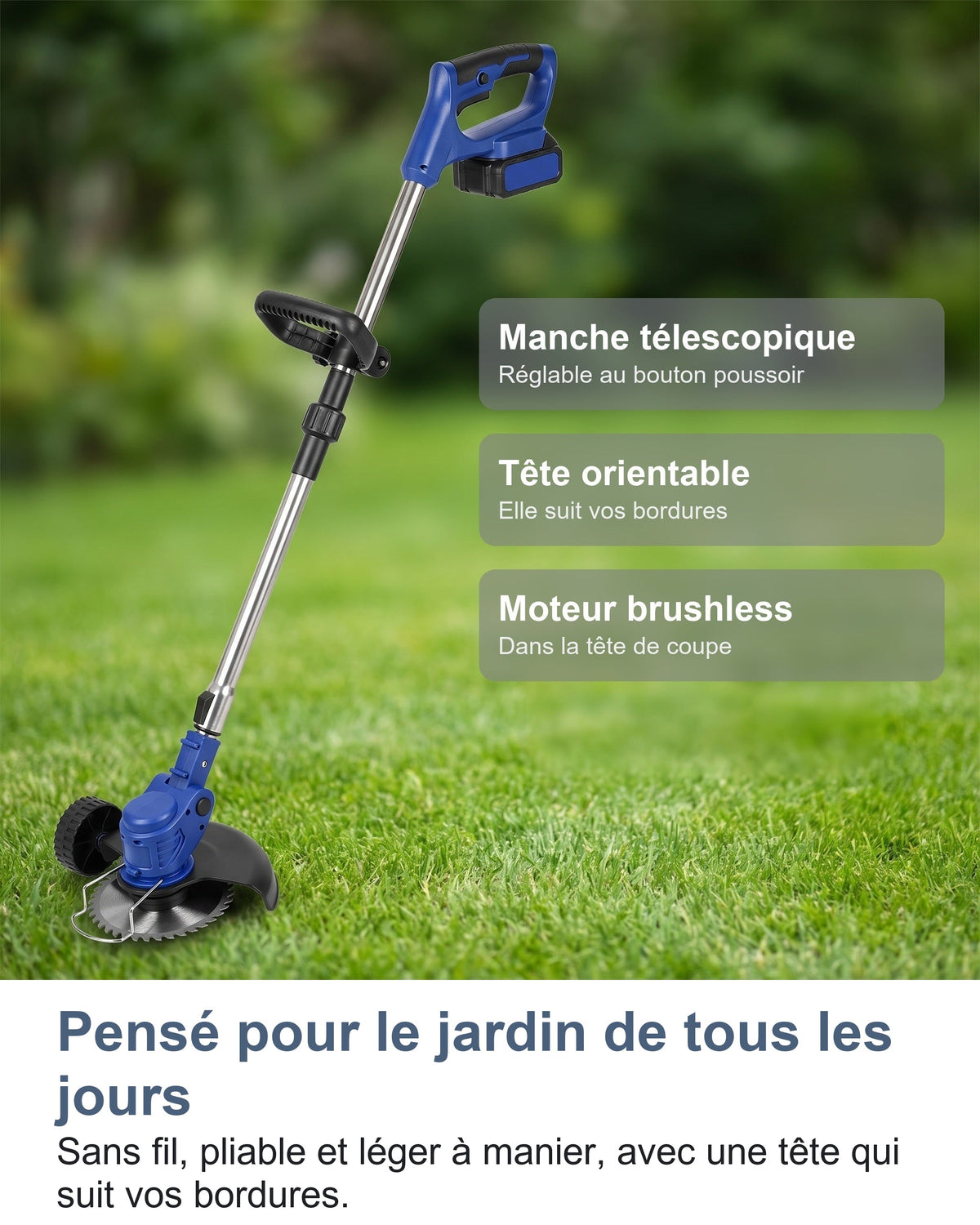Pensé pour le jardin de tous les jours