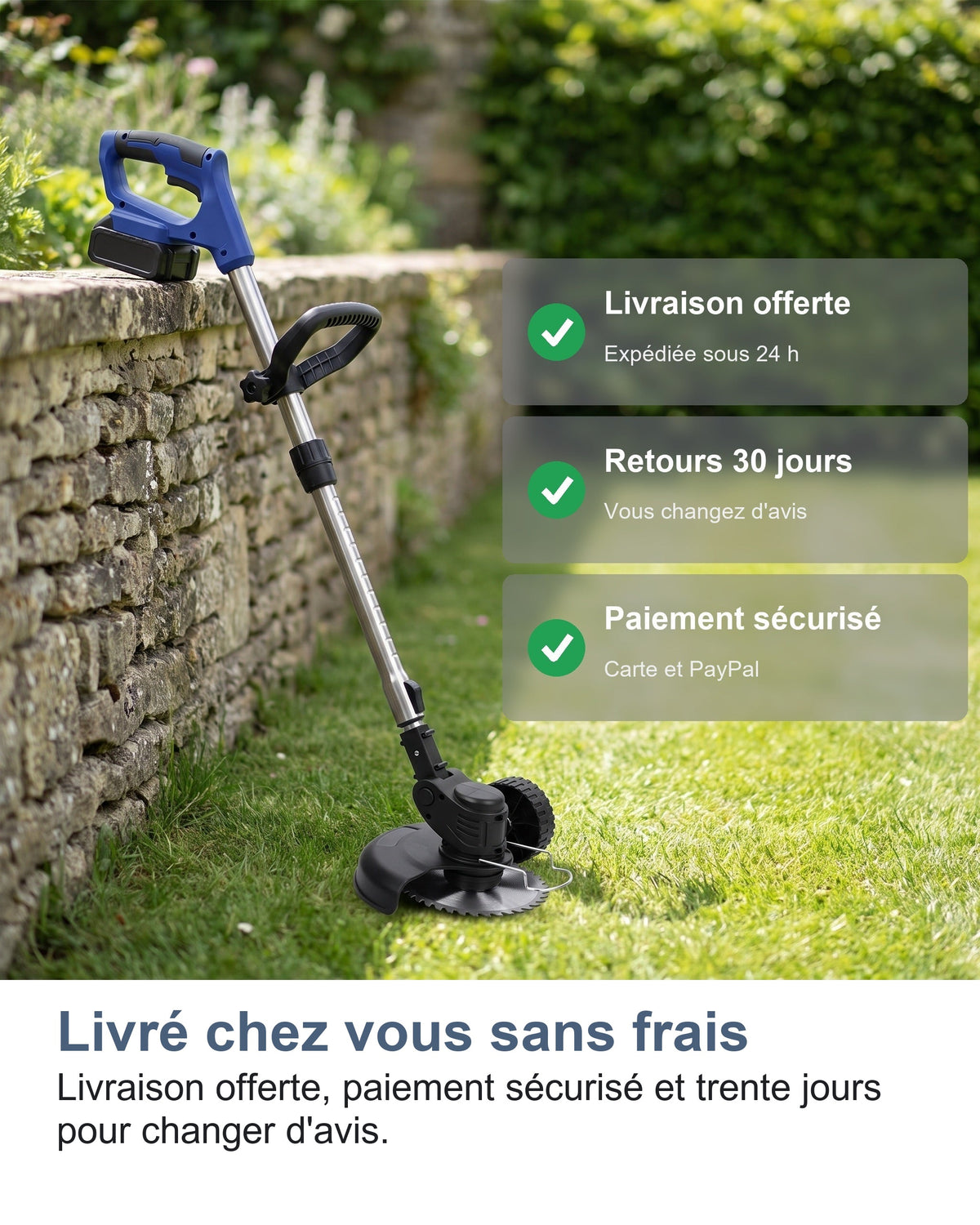 Livré chez vous sans frais