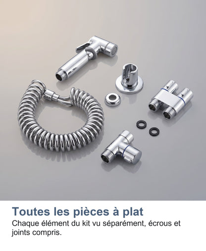 Toutes les pièces à plat