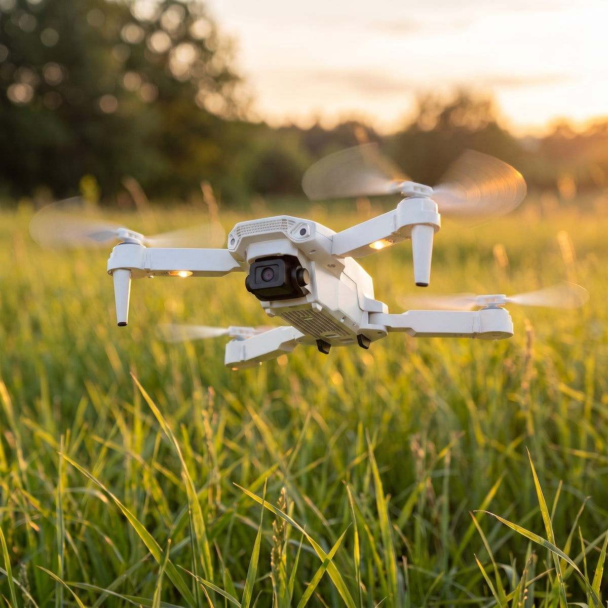 Drone, coloris Blanc