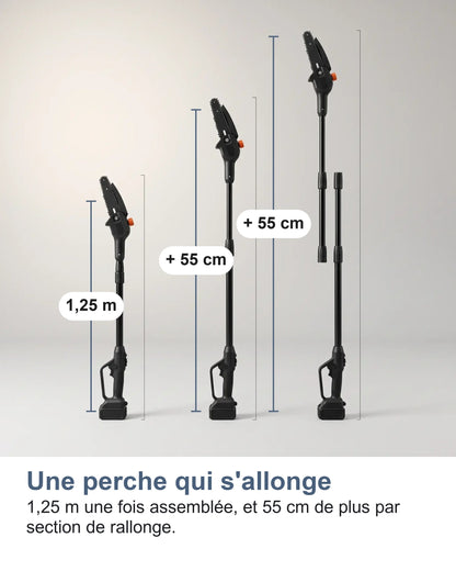 Une perche qui s'allonge