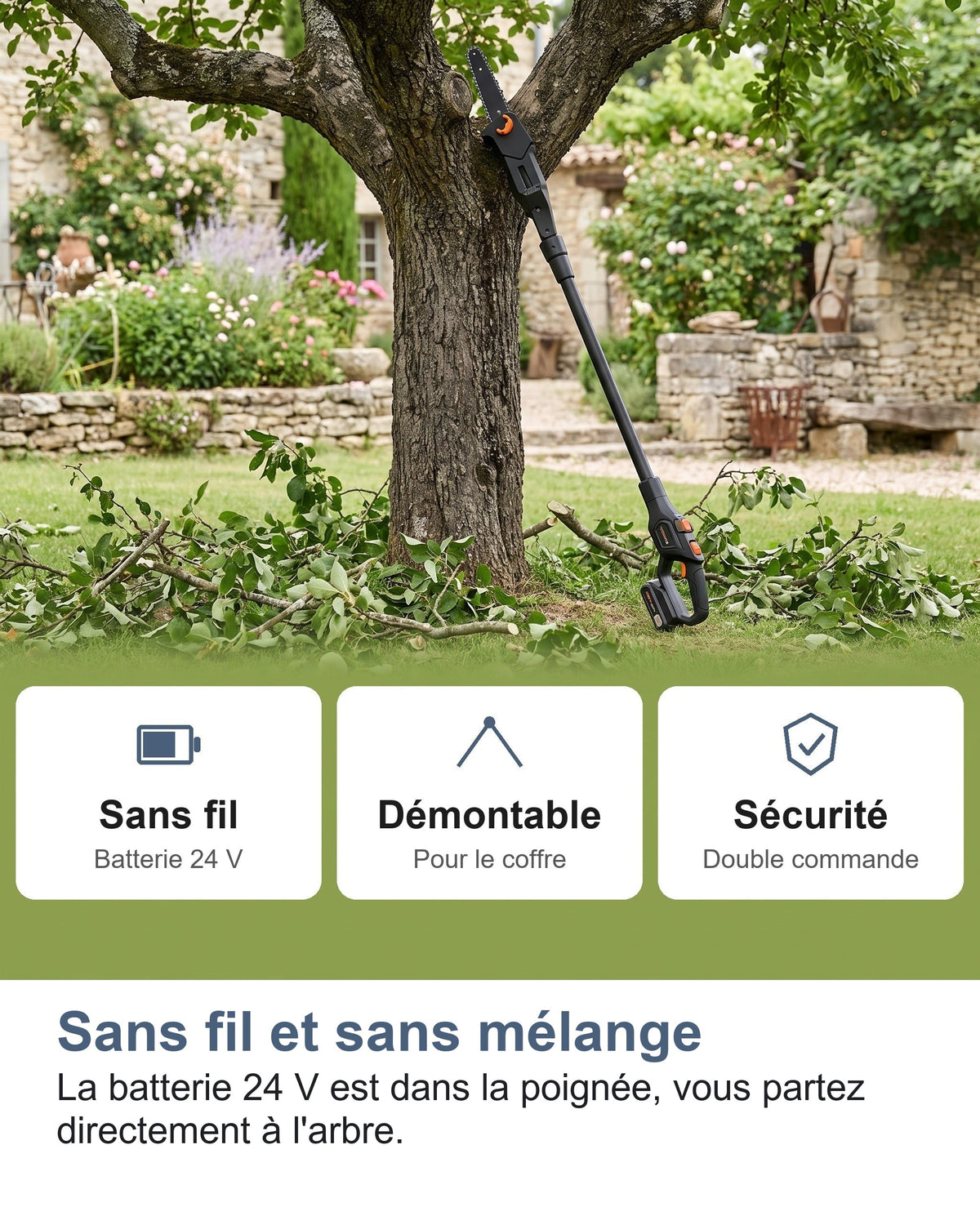 Sans fil et sans mélange