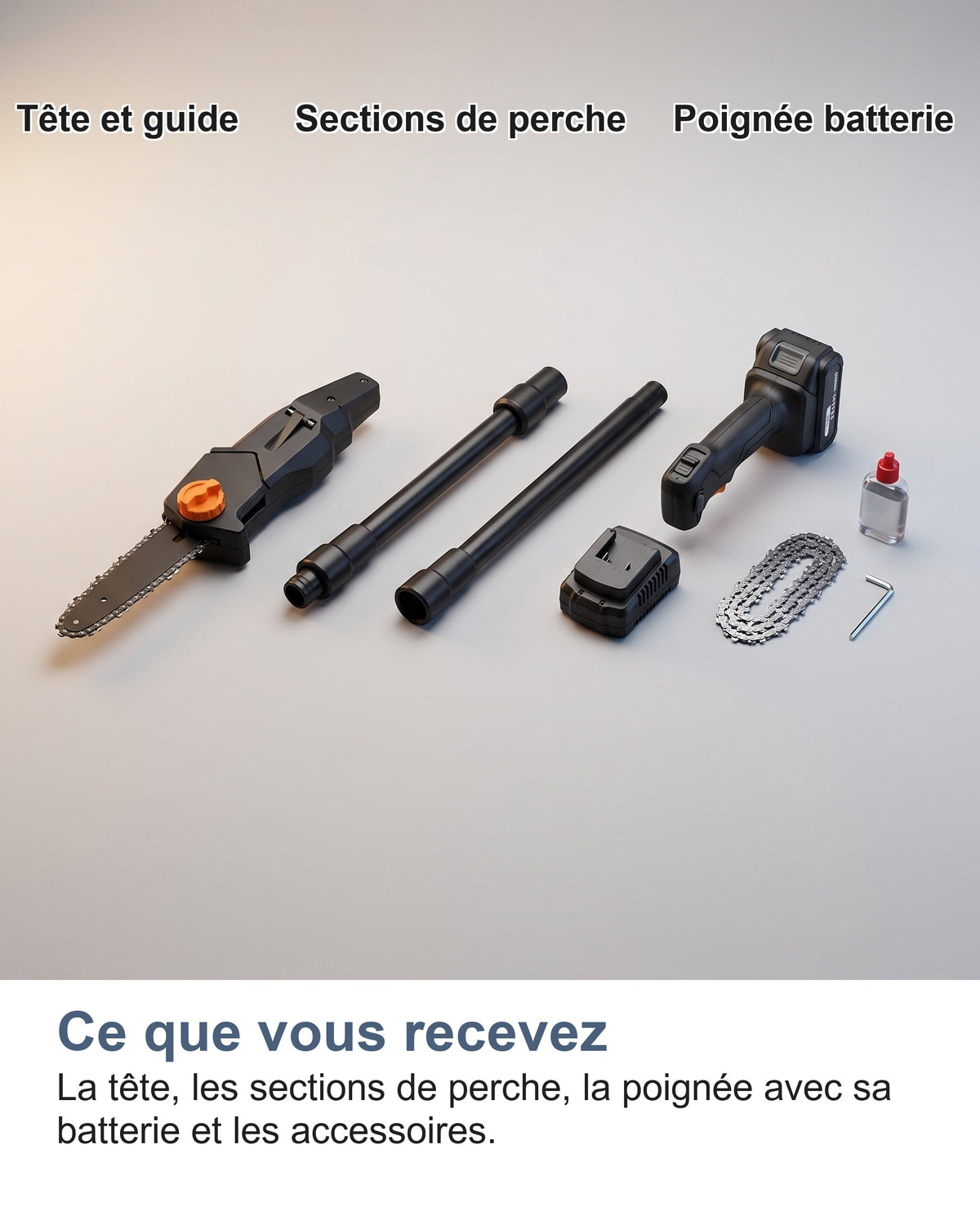 Ce que vous recevez