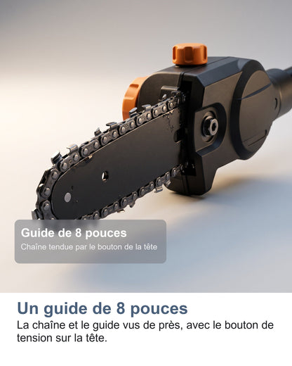 Un guide de 8 pouces