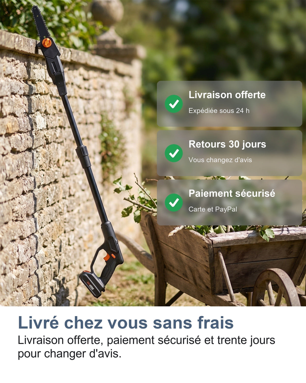 Livré chez vous sans frais