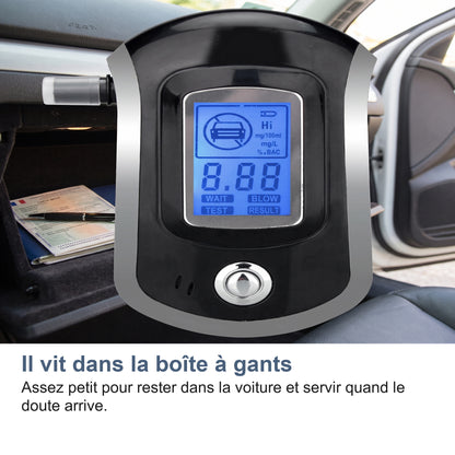 Il vit dans la boîte à gants Assez petit pour rester dans la voiture et servir quand le doute arrive.
