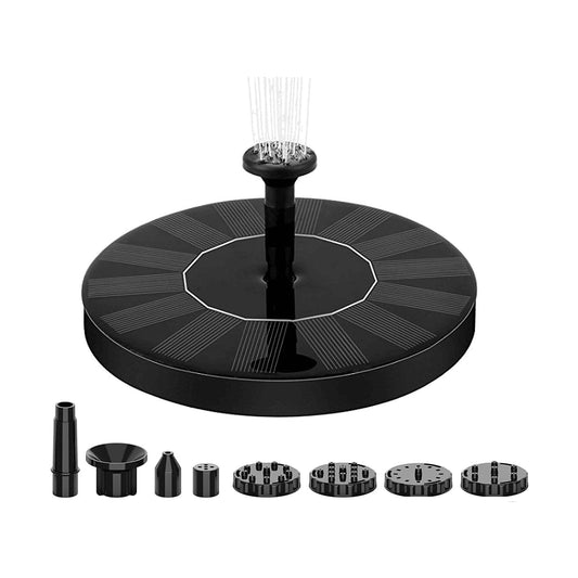 Fontaine solaire flottante 16 cm et ses 6 buses