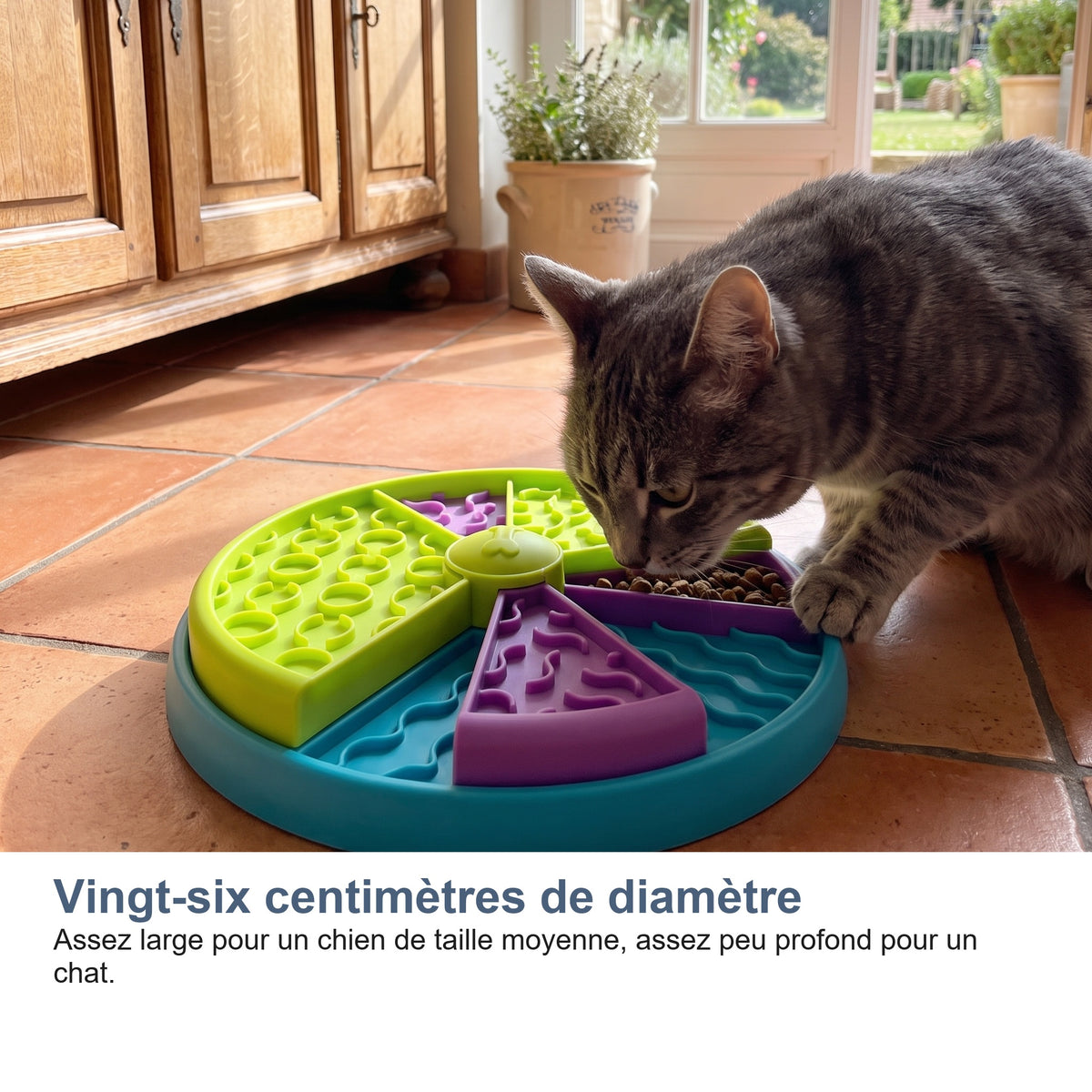 Vingt-six centimètres de diamètre