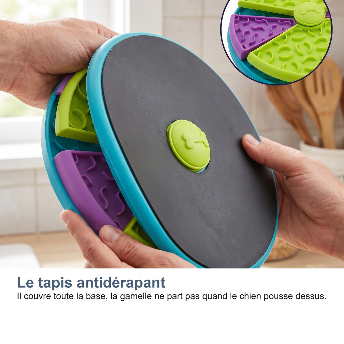 Le tapis antidérapant