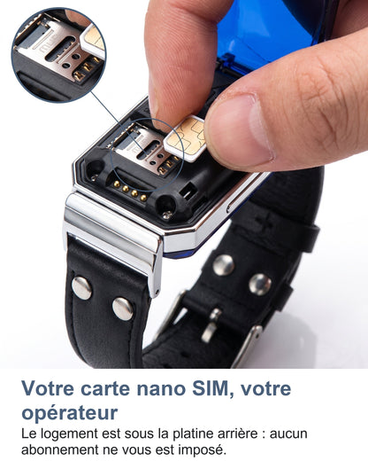 Votre carte nano SIM, votre opérateur Le logement est sous la platine arrière : aucun abonnement ne vous est imposé.