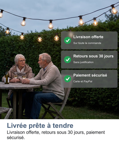 Livrée prête à tendre Livraison offerte, retours sous 30 jours, paiement sécurisé.