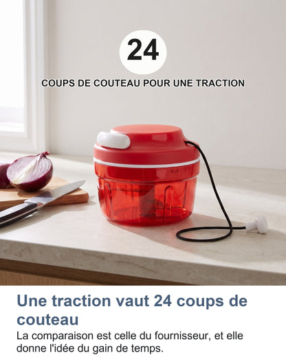 Une traction vaut 24 coups de couteau. La comparaison est celle du fournisseur, et elle donne l'idée du gain de temps.