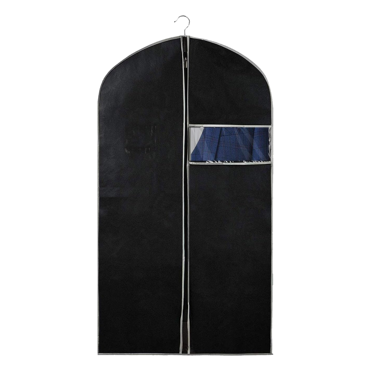 Housse de rangement vêtements à fenêtre transparente, lot de 10, autre angle