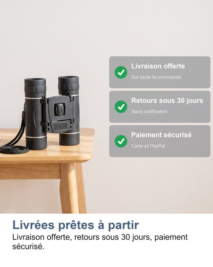 Livrées prêtes à partir. Livraison offerte, retours sous 30 jours, paiement sécurisé.
