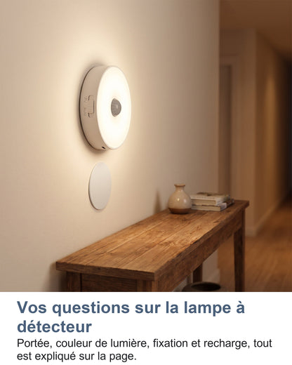 Vos questions sur la lampe à détecteur