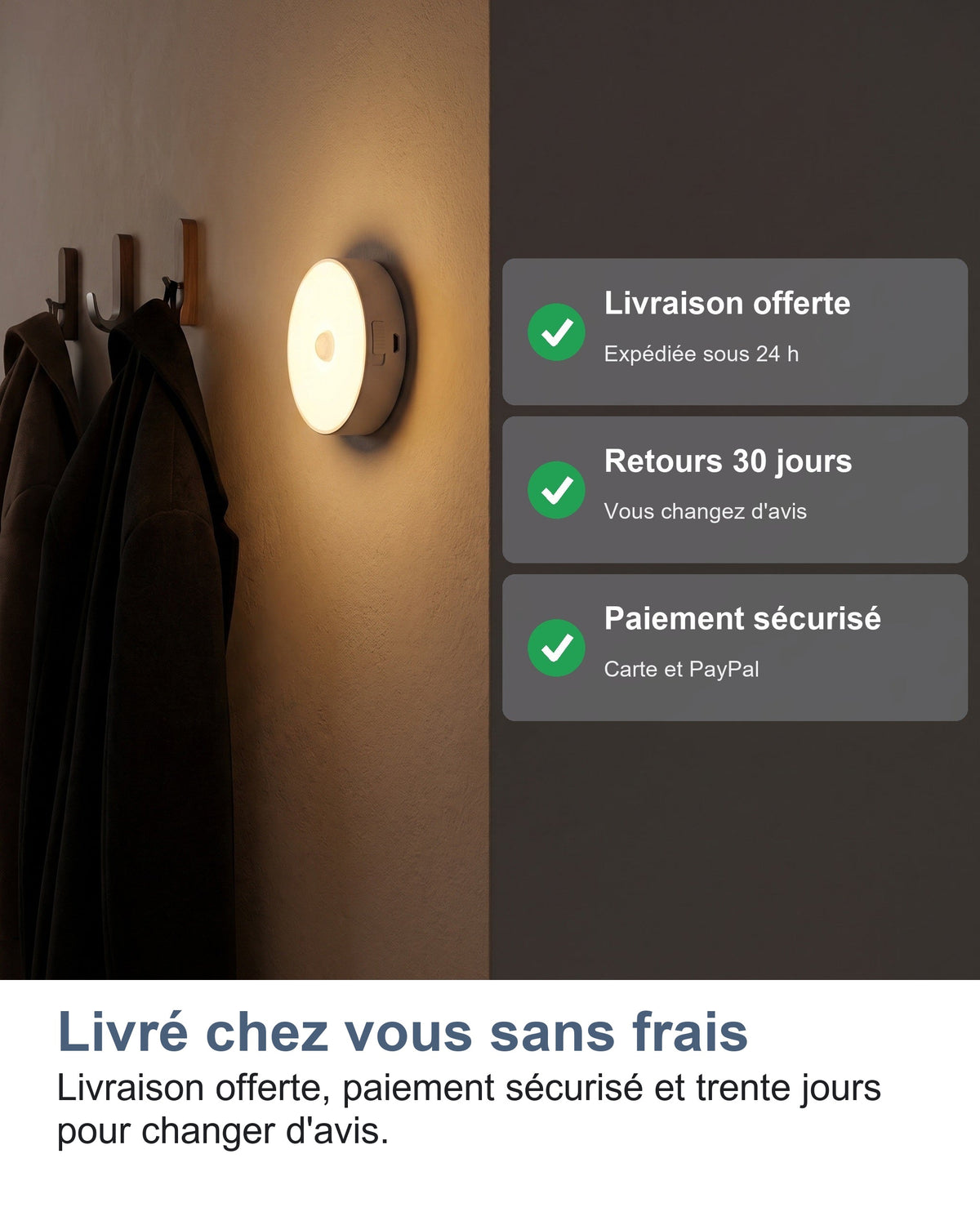 Livré chez vous sans frais