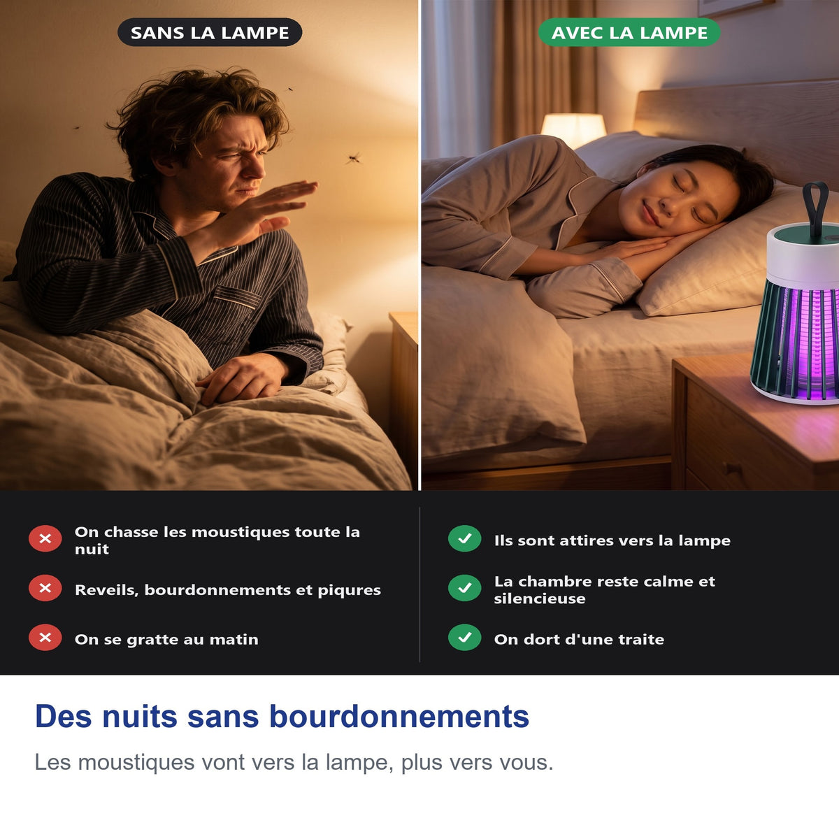 Des nuits sans bourdonnements