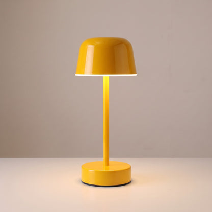 Lampe de table mushroom sans fil, coloris jaune